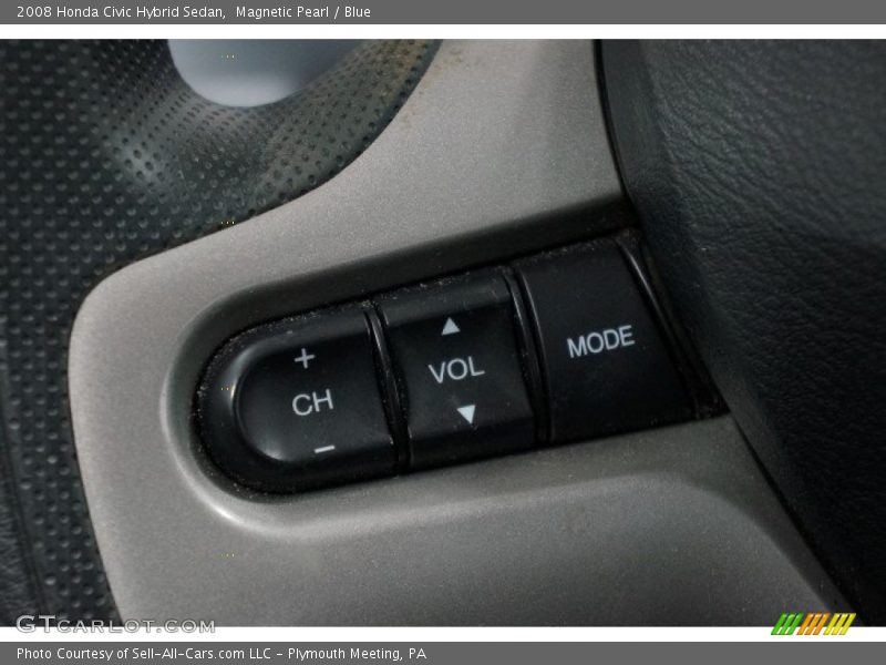 Magnetic Pearl / Blue 2008 Honda Civic Hybrid Sedan