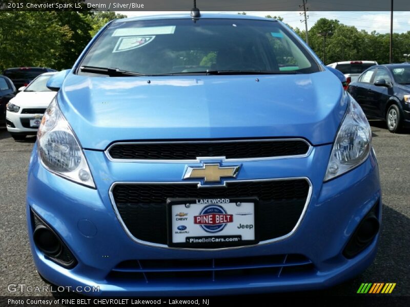 Denim / Silver/Blue 2015 Chevrolet Spark LS