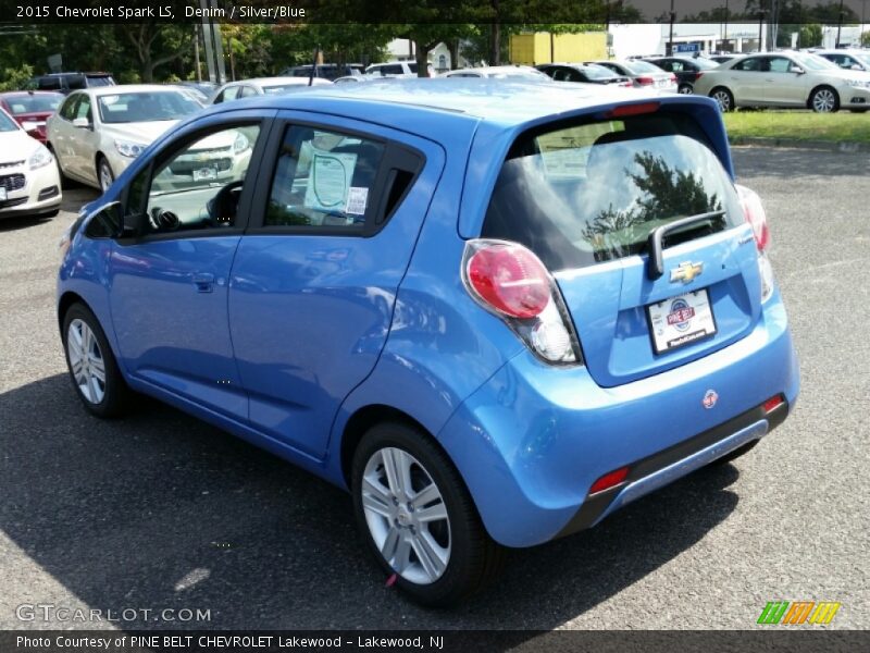 Denim / Silver/Blue 2015 Chevrolet Spark LS