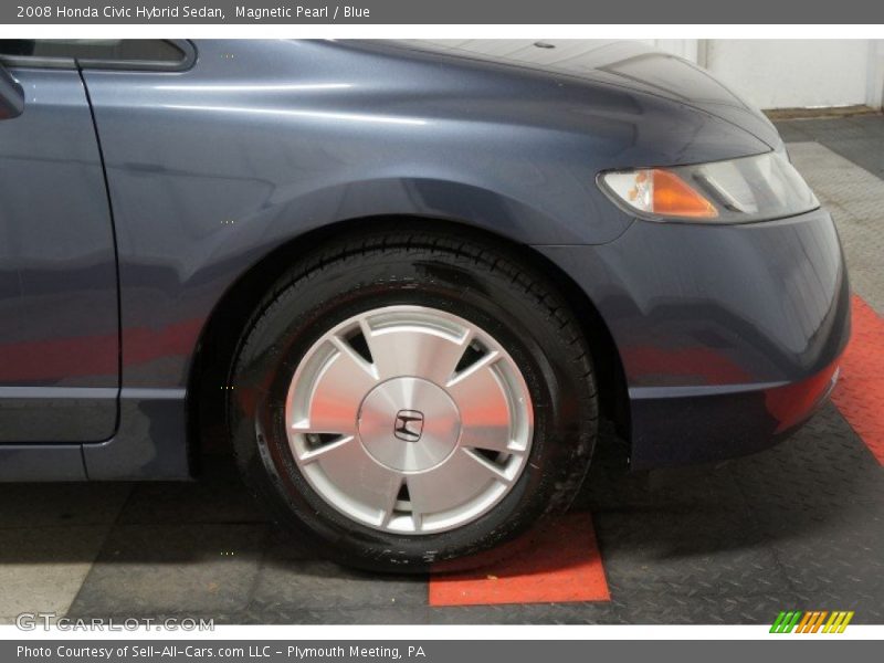 Magnetic Pearl / Blue 2008 Honda Civic Hybrid Sedan