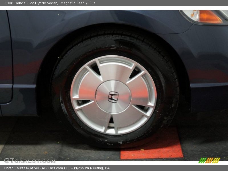 Magnetic Pearl / Blue 2008 Honda Civic Hybrid Sedan