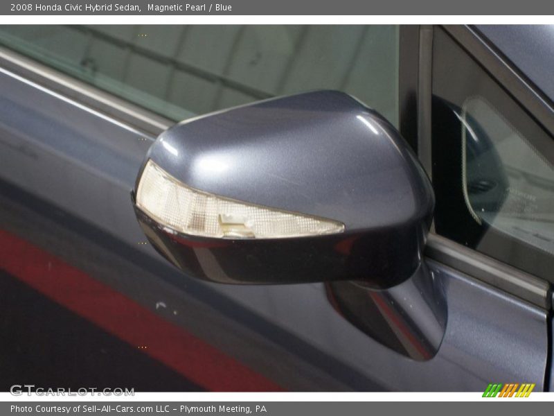 Magnetic Pearl / Blue 2008 Honda Civic Hybrid Sedan