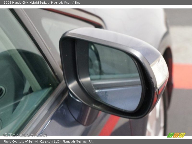 Magnetic Pearl / Blue 2008 Honda Civic Hybrid Sedan