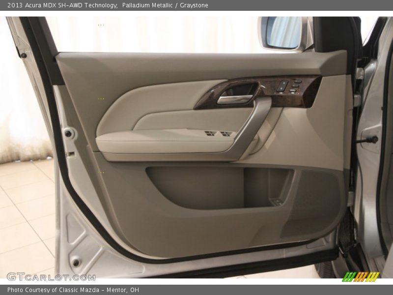 Palladium Metallic / Graystone 2013 Acura MDX SH-AWD Technology