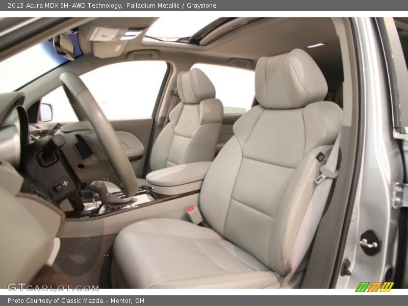 Palladium Metallic / Graystone 2013 Acura MDX SH-AWD Technology