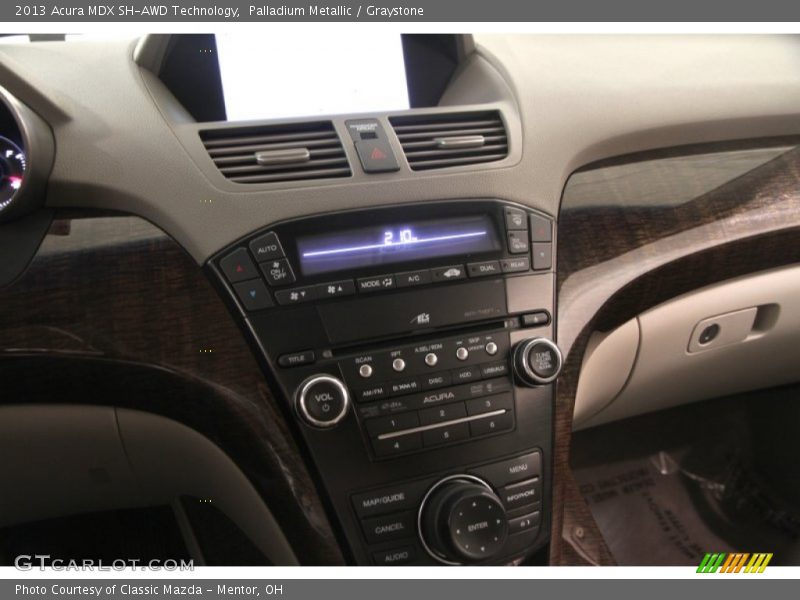 Palladium Metallic / Graystone 2013 Acura MDX SH-AWD Technology
