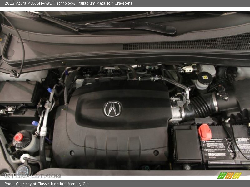 Palladium Metallic / Graystone 2013 Acura MDX SH-AWD Technology