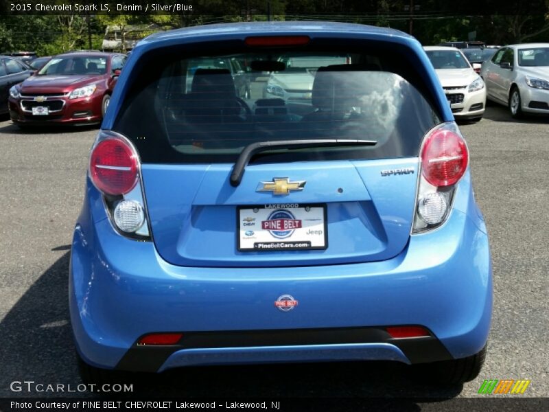 Denim / Silver/Blue 2015 Chevrolet Spark LS