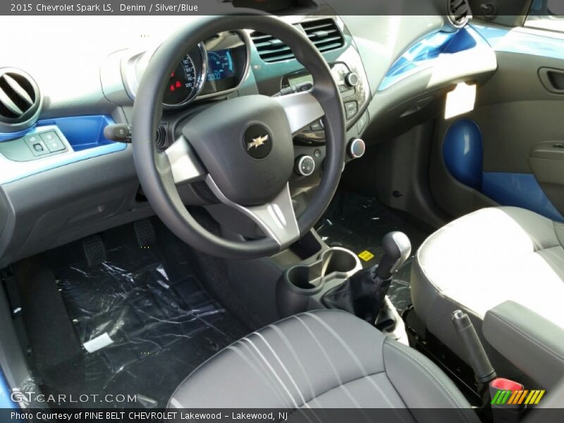 Denim / Silver/Blue 2015 Chevrolet Spark LS