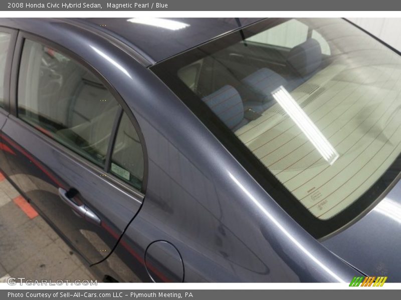 Magnetic Pearl / Blue 2008 Honda Civic Hybrid Sedan