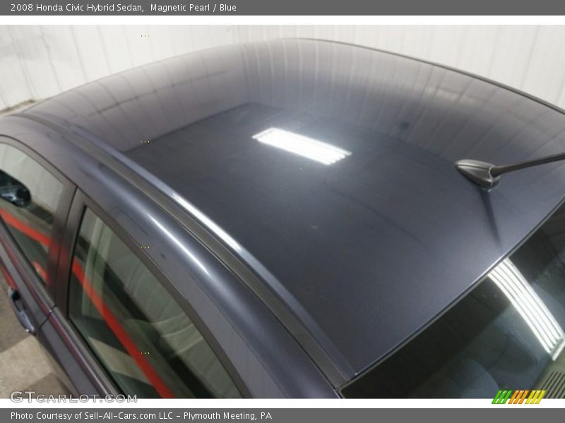 Magnetic Pearl / Blue 2008 Honda Civic Hybrid Sedan