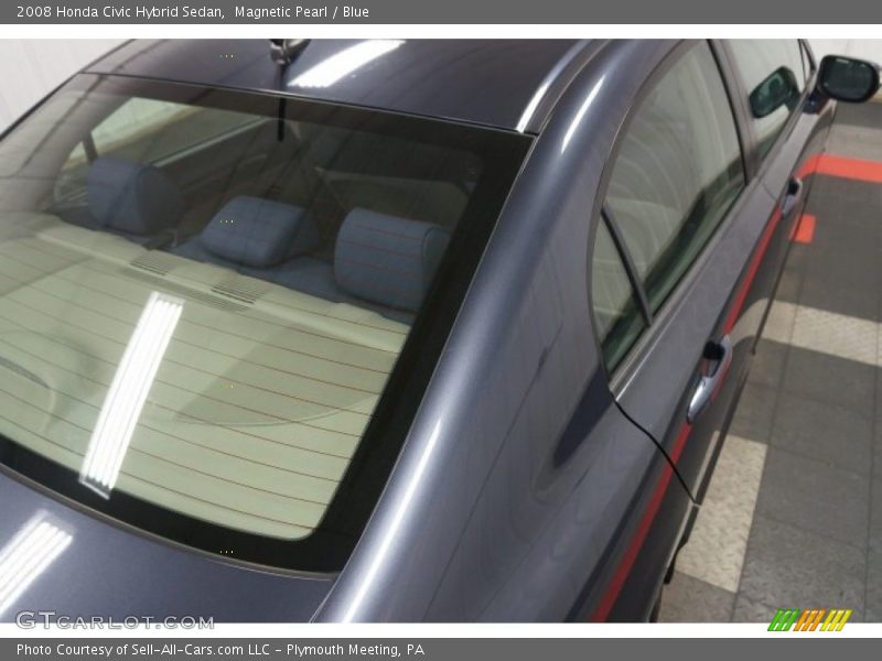 Magnetic Pearl / Blue 2008 Honda Civic Hybrid Sedan