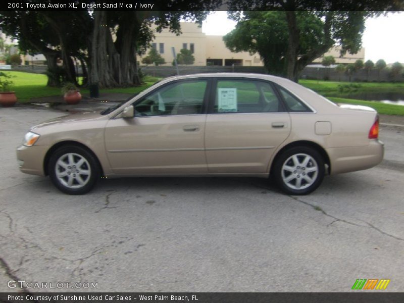 Desert Sand Mica / Ivory 2001 Toyota Avalon XL