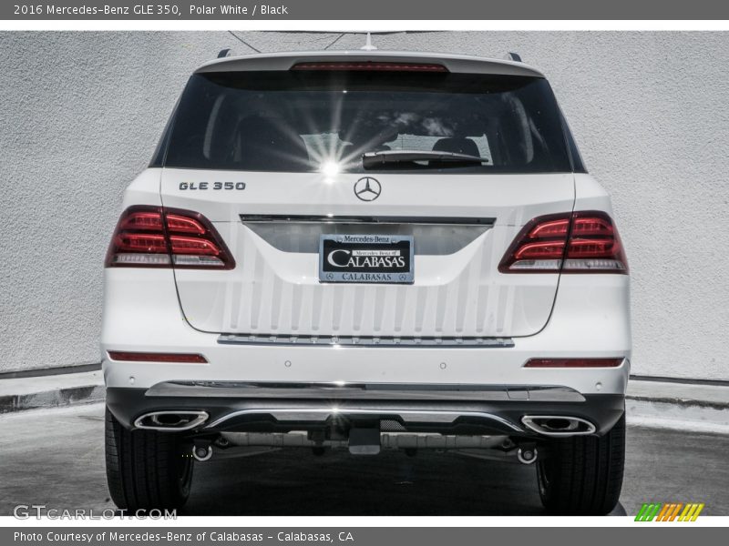Polar White / Black 2016 Mercedes-Benz GLE 350