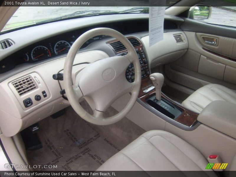  2001 Avalon XL Ivory Interior