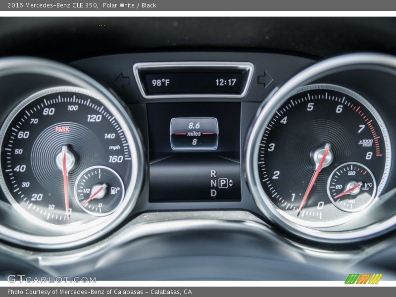  2016 GLE 350 350 Gauges