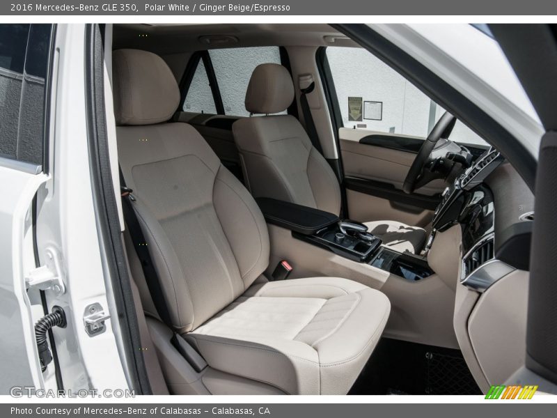  2016 GLE 350 Ginger Beige/Espresso Interior