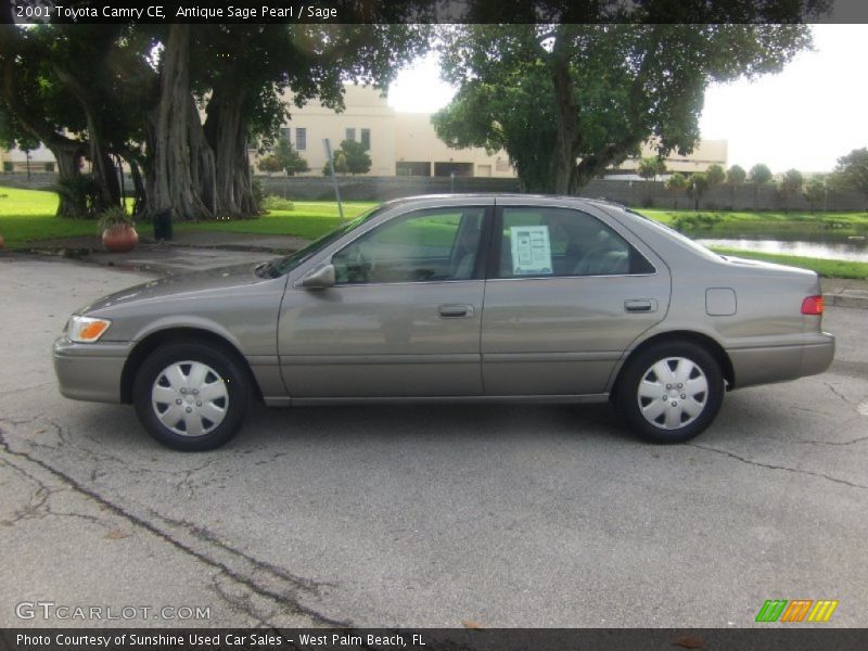 Antique Sage Pearl / Sage 2001 Toyota Camry CE