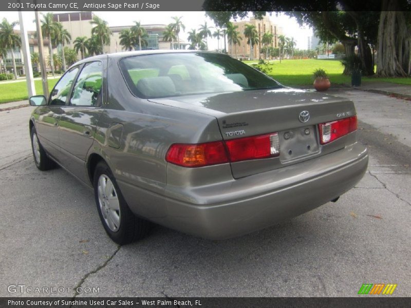 Antique Sage Pearl / Sage 2001 Toyota Camry CE