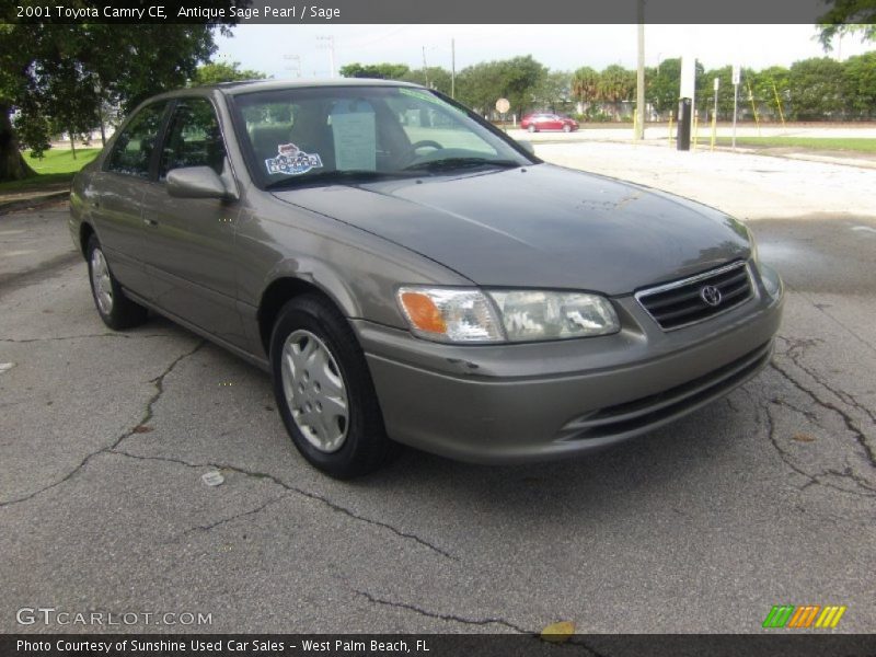 Antique Sage Pearl / Sage 2001 Toyota Camry CE