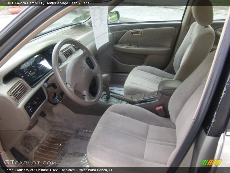 Antique Sage Pearl / Sage 2001 Toyota Camry CE