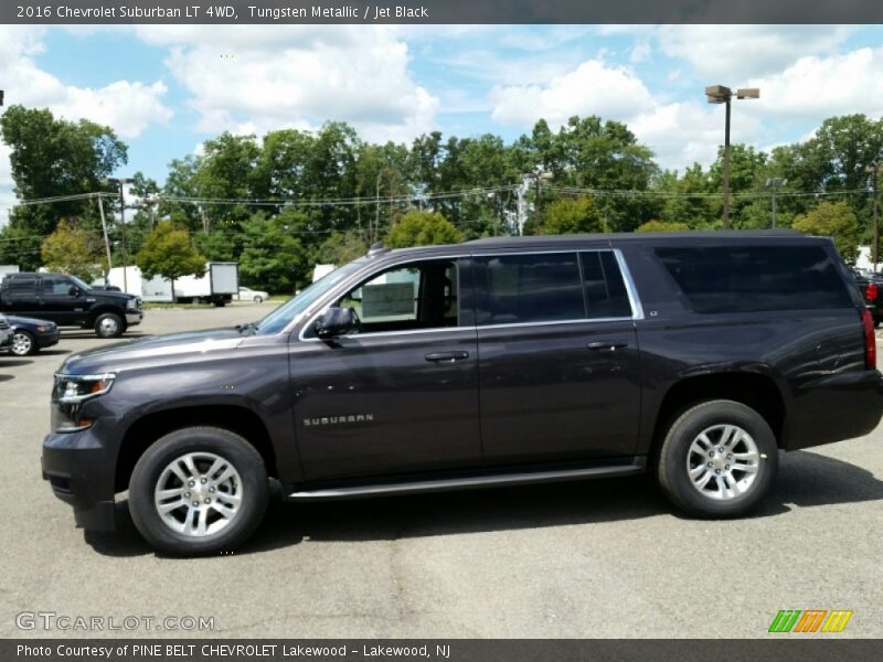 Tungsten Metallic / Jet Black 2016 Chevrolet Suburban LT 4WD