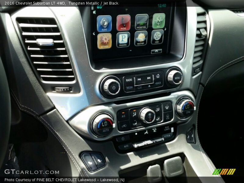 Tungsten Metallic / Jet Black 2016 Chevrolet Suburban LT 4WD