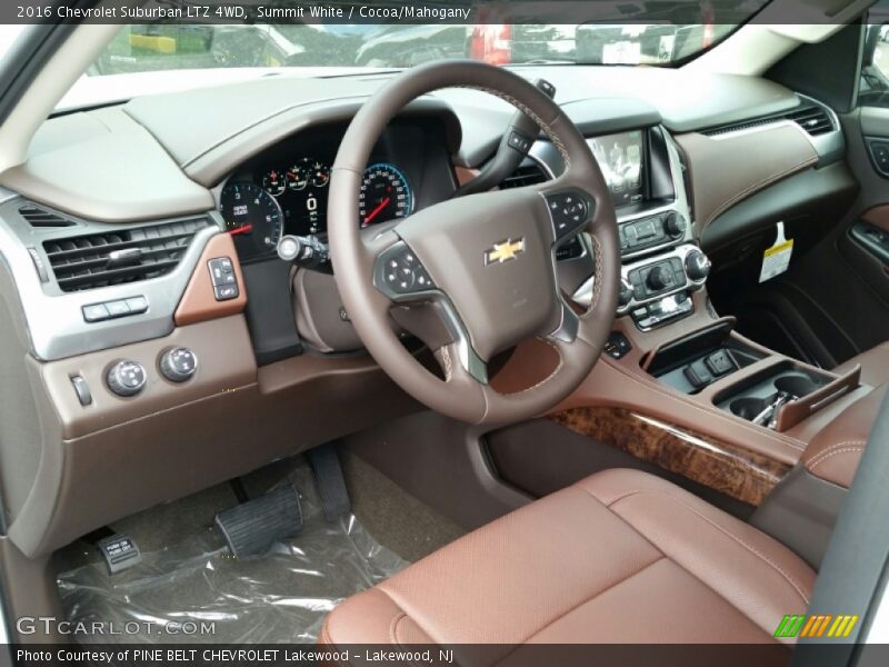  2016 Suburban LTZ 4WD Cocoa/Mahogany Interior