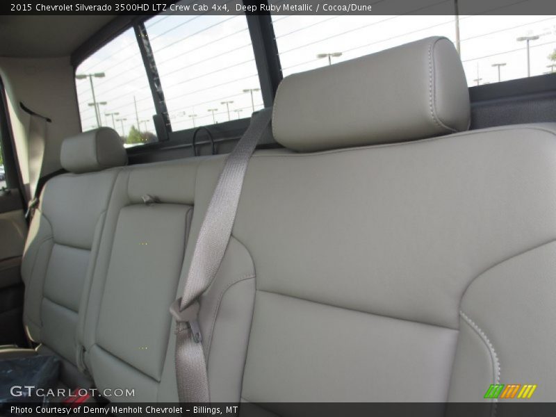 Deep Ruby Metallic / Cocoa/Dune 2015 Chevrolet Silverado 3500HD LTZ Crew Cab 4x4