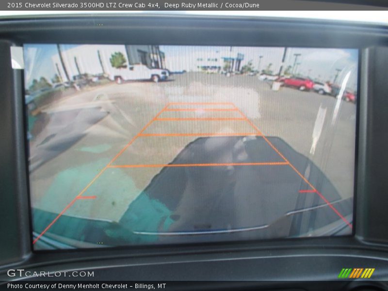 Deep Ruby Metallic / Cocoa/Dune 2015 Chevrolet Silverado 3500HD LTZ Crew Cab 4x4