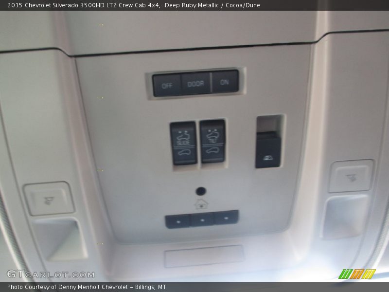 Deep Ruby Metallic / Cocoa/Dune 2015 Chevrolet Silverado 3500HD LTZ Crew Cab 4x4