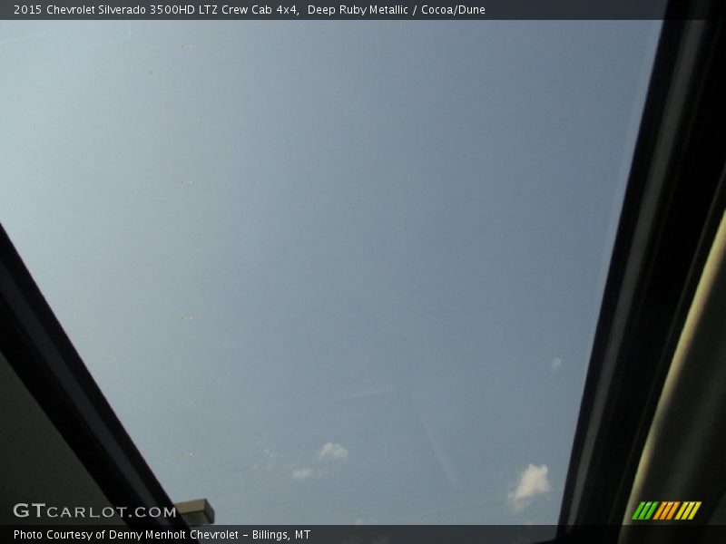 Deep Ruby Metallic / Cocoa/Dune 2015 Chevrolet Silverado 3500HD LTZ Crew Cab 4x4