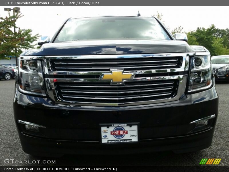 Black / Cocoa/Dune 2016 Chevrolet Suburban LTZ 4WD