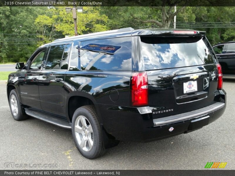 Black / Cocoa/Dune 2016 Chevrolet Suburban LTZ 4WD