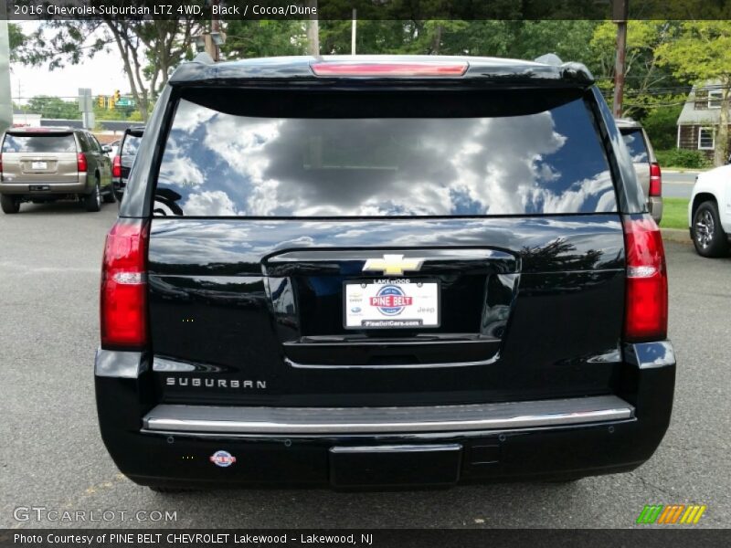 Black / Cocoa/Dune 2016 Chevrolet Suburban LTZ 4WD