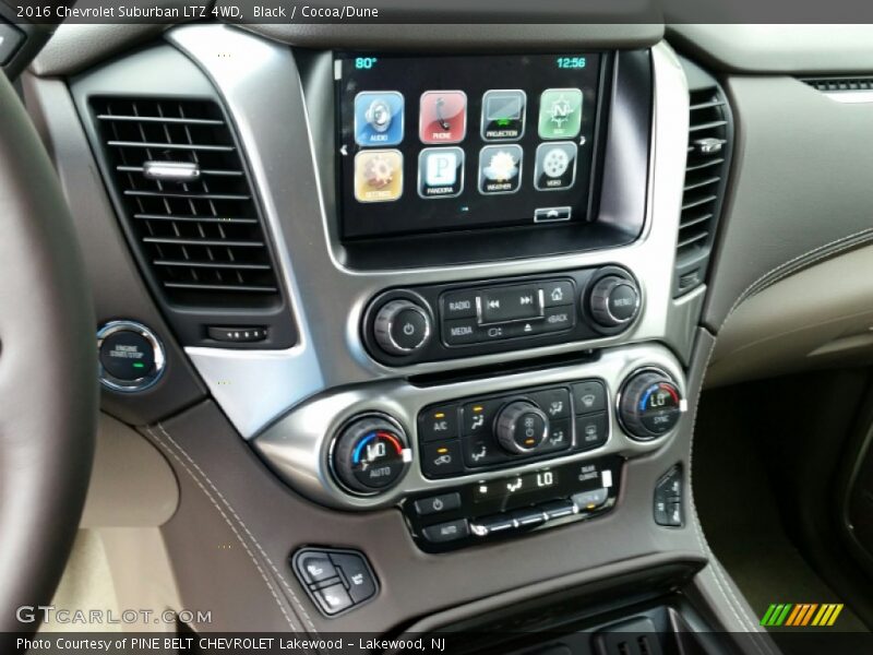 Black / Cocoa/Dune 2016 Chevrolet Suburban LTZ 4WD