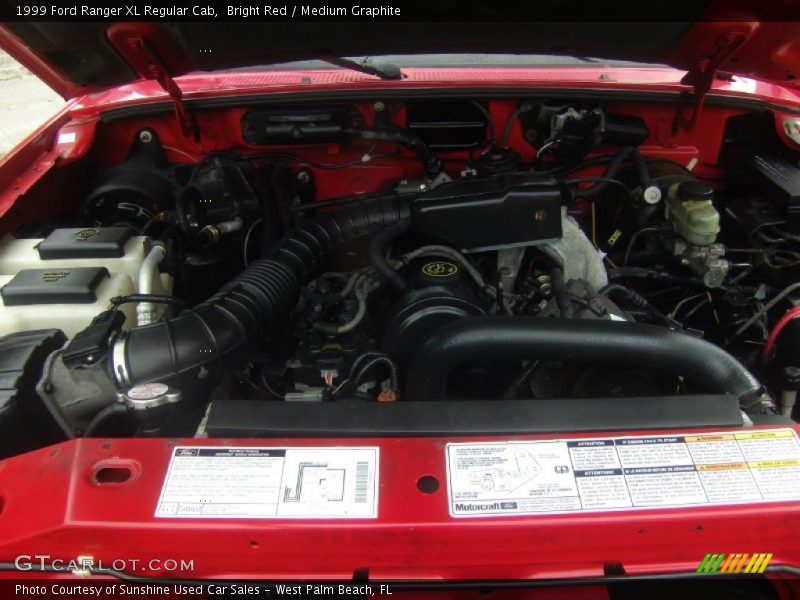  1999 Ranger XL Regular Cab Engine - 2.5 Liter SOHC 8V Inline 4 Cylinder