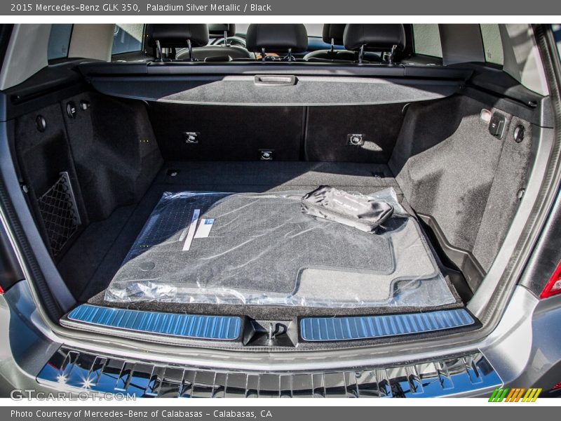 Paladium Silver Metallic / Black 2015 Mercedes-Benz GLK 350