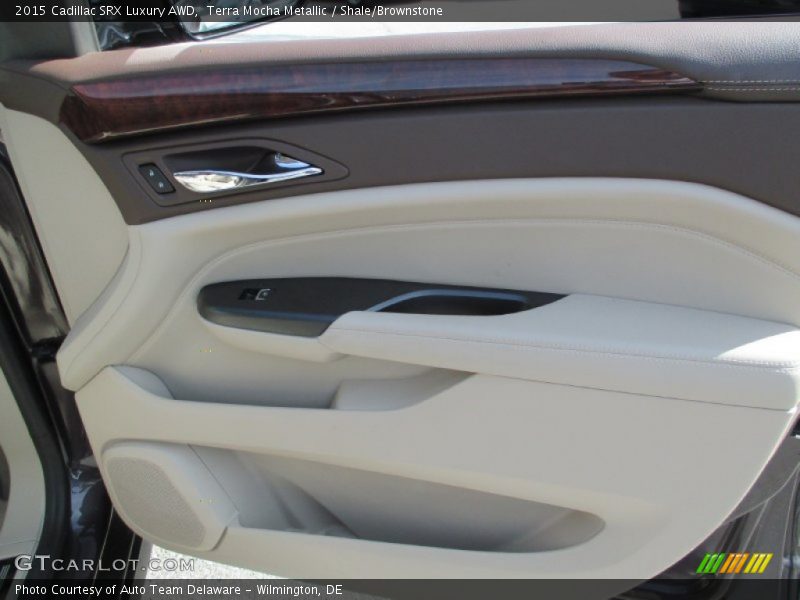 Terra Mocha Metallic / Shale/Brownstone 2015 Cadillac SRX Luxury AWD