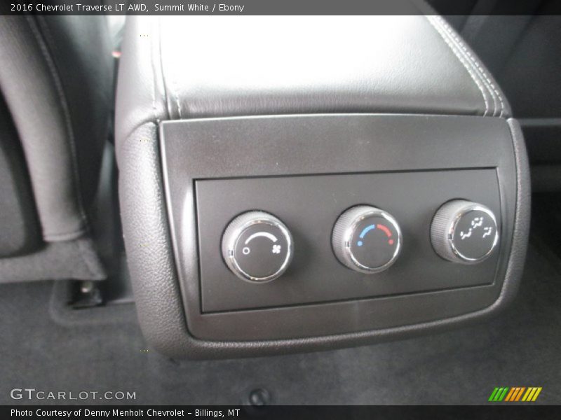 Summit White / Ebony 2016 Chevrolet Traverse LT AWD