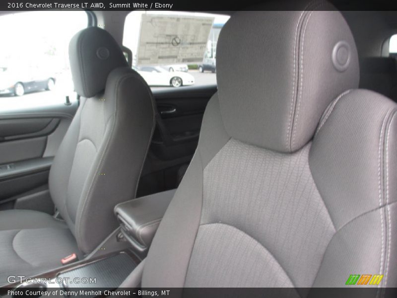 Summit White / Ebony 2016 Chevrolet Traverse LT AWD