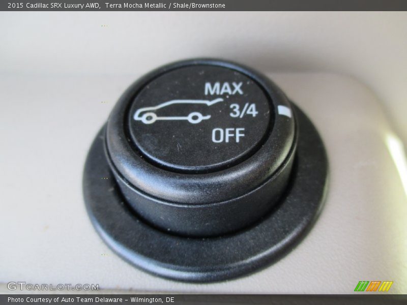Terra Mocha Metallic / Shale/Brownstone 2015 Cadillac SRX Luxury AWD