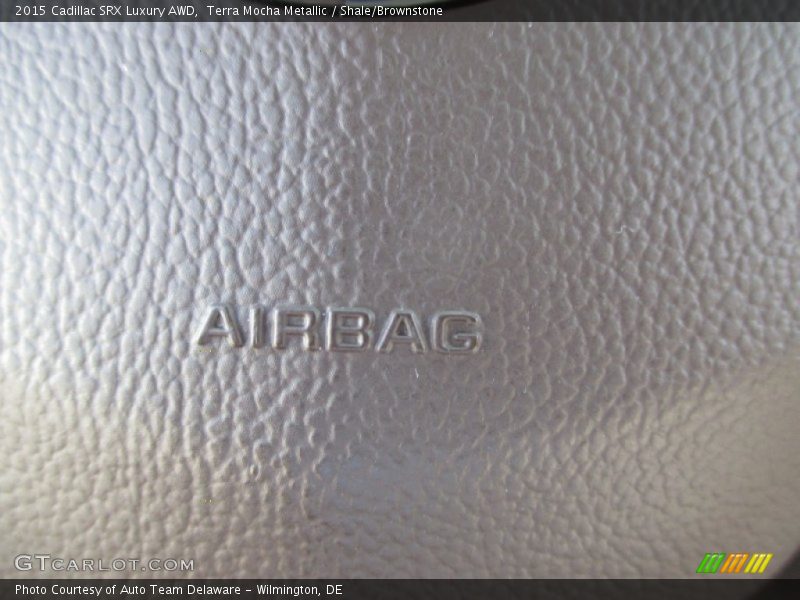 Terra Mocha Metallic / Shale/Brownstone 2015 Cadillac SRX Luxury AWD