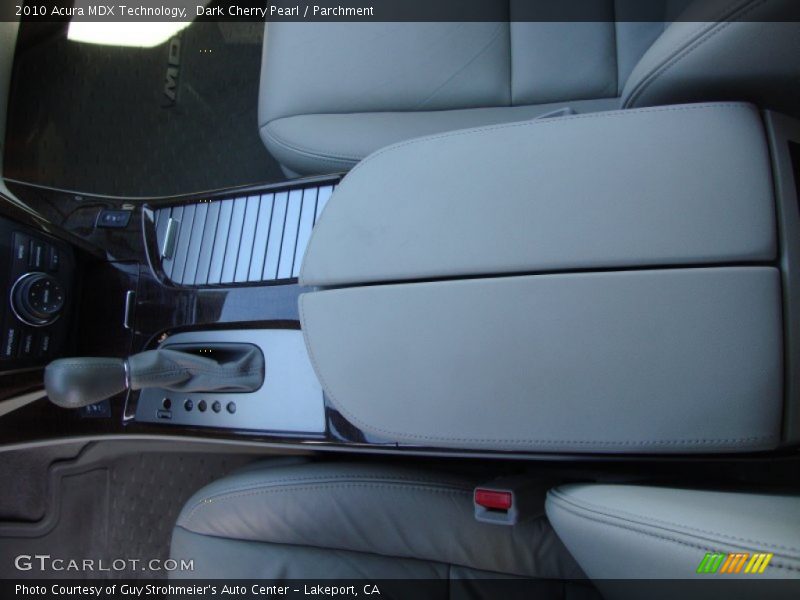 Dark Cherry Pearl / Parchment 2010 Acura MDX Technology
