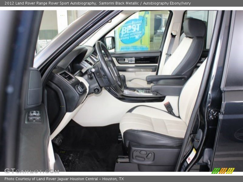  2012 Range Rover Sport Autobiography Autobiography Ebony/Ivory Interior