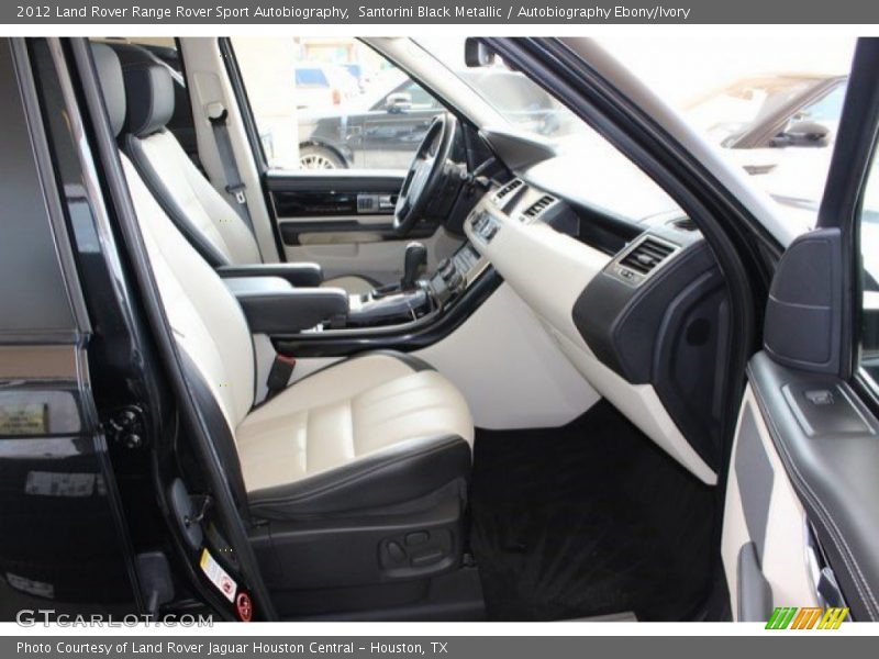Front Seat of 2012 Range Rover Sport Autobiography
