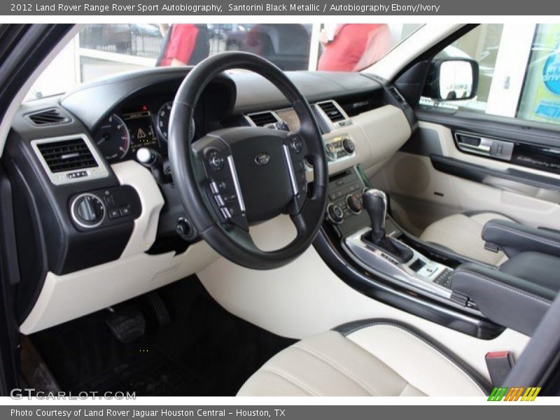 Autobiography Ebony/Ivory Interior - 2012 Range Rover Sport Autobiography 