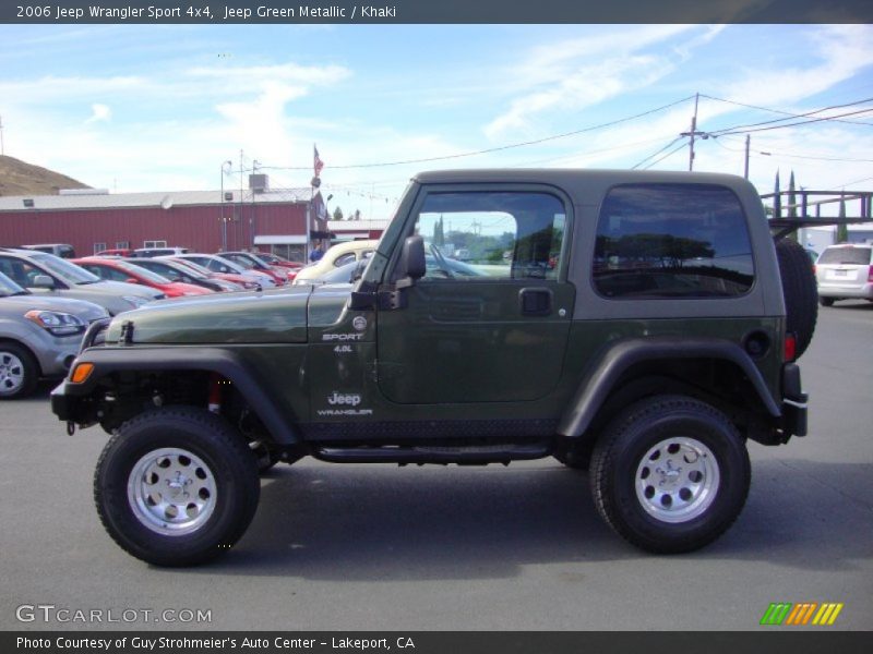 Jeep Green Metallic / Khaki 2006 Jeep Wrangler Sport 4x4