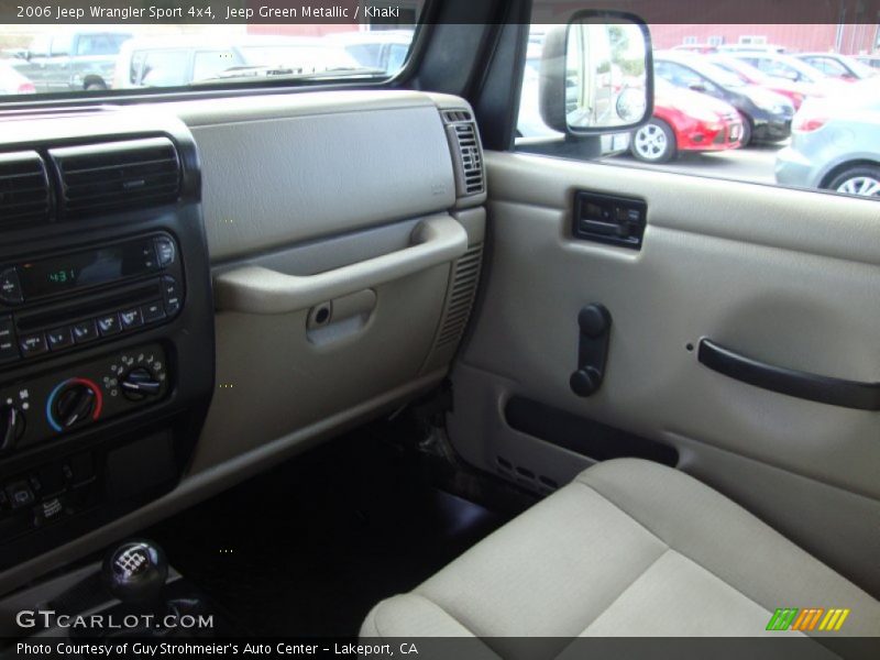 Jeep Green Metallic / Khaki 2006 Jeep Wrangler Sport 4x4