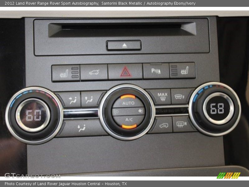 Santorini Black Metallic / Autobiography Ebony/Ivory 2012 Land Rover Range Rover Sport Autobiography